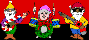 santas elves jamming