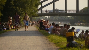 Sommer am Kanal